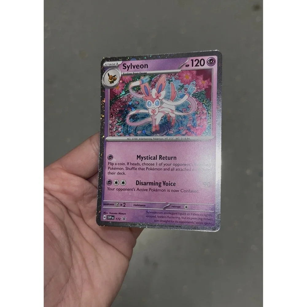 Sylveon 172 FART SWIRL 🌀 Cosmos Holo‎ Sv: Scarlet & Violet Promo Cards Holo NM